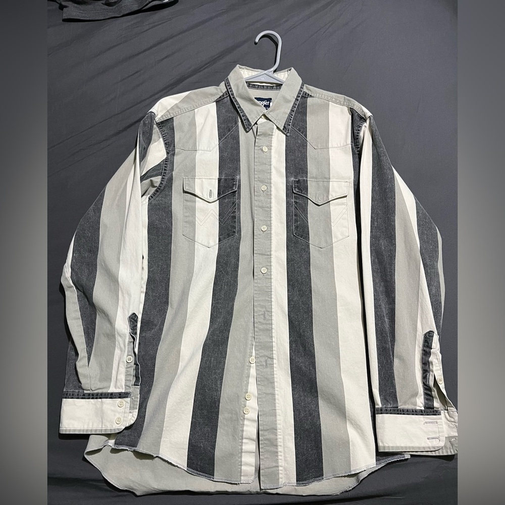 Vintage Wrangler Brushpopper shirt